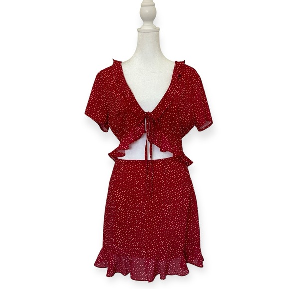 Revolve Superdown Mercy Polka Dot Dress - Picture 3 of 7